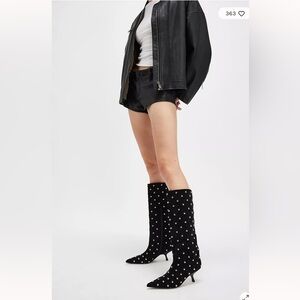 NWB Jeffrey Campbell / Free people All Night Studded Kitten Boots
